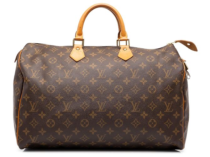 Louis Vuitton Brown Monogram Speedy 40