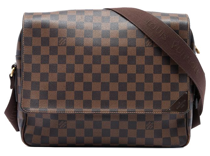 Louis Vuitton Brown Damier Ebene Shelton MM