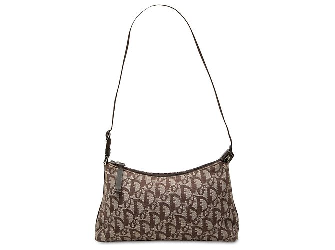 Pochette Diorissimo Trotter Canvas Marrón Dior