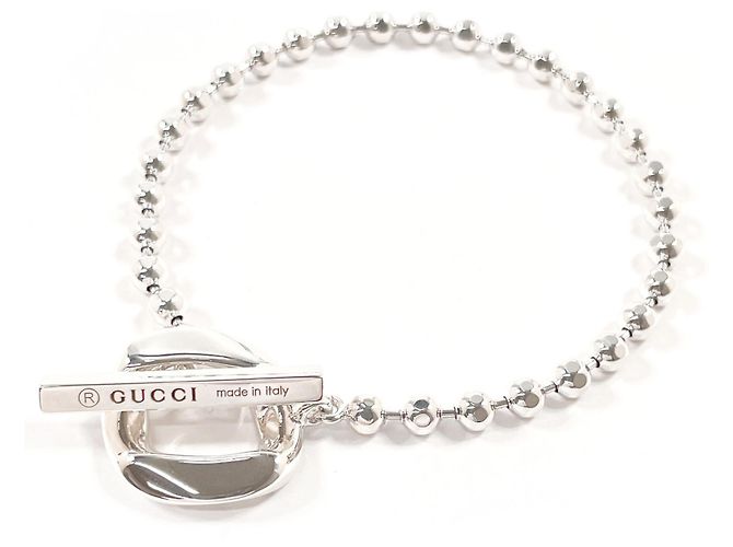 Bracciale con charm Gucci in argento