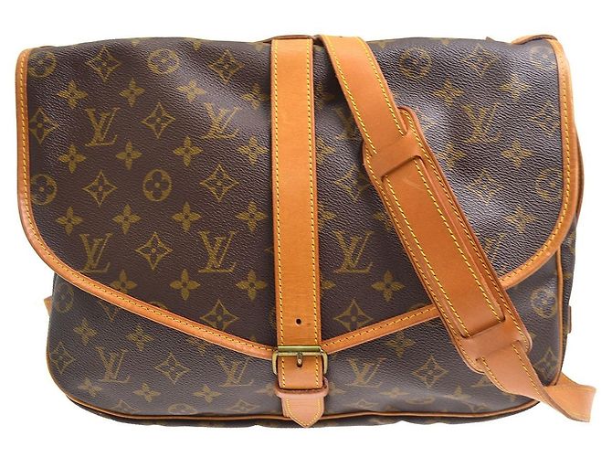Louis Vuitton Saumur Monogram Canvas 35