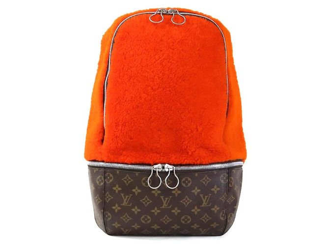 Louis Vuitton Monogram Marc Newson Fleece Pack Backpack