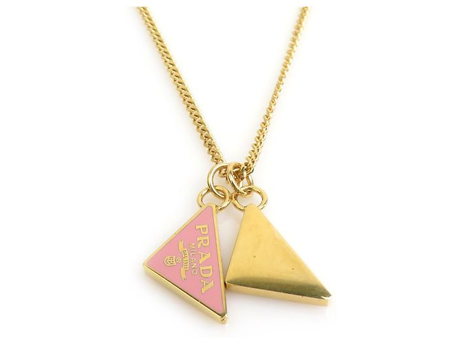 Collana Prada Logo Triangle