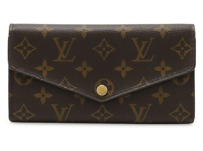 Louis Vuitton Monogram Canvas Sarah Wallet