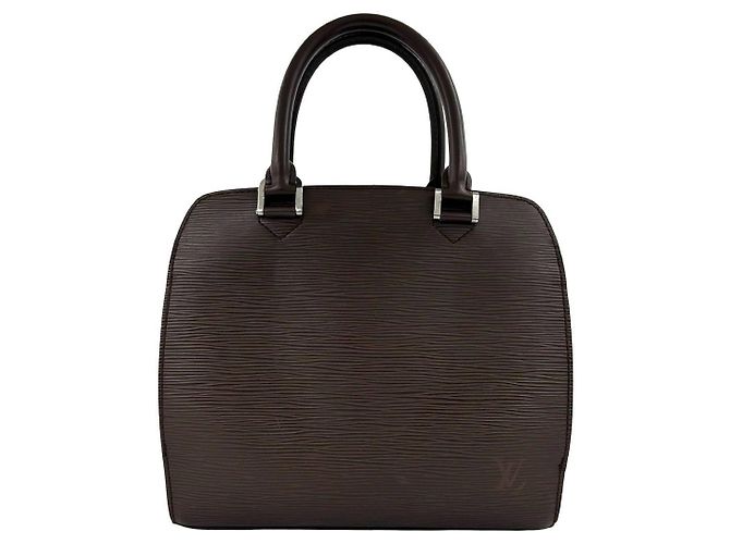 Bolsa de mão Louis Vuitton Pont Neuf em couro Epi