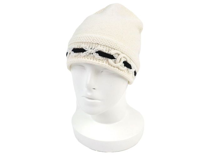 CHANEL COCO Mark Kaschmir-Strickmütze