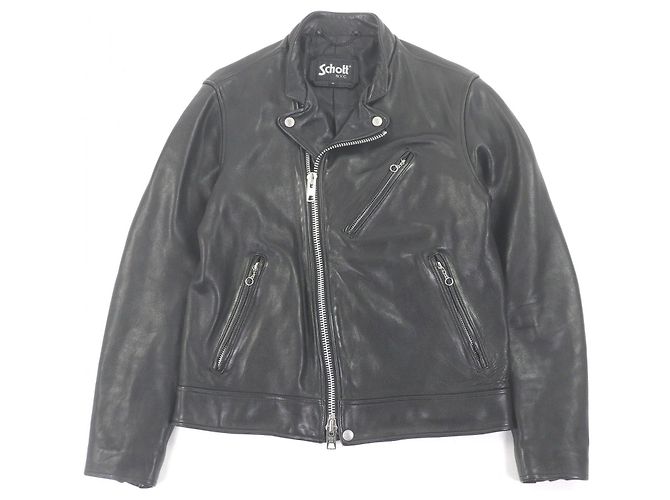 Autre Marque Giacca in pelle di pecora Schott Double
