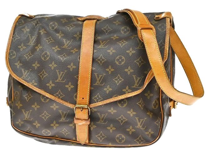 Louis Vuitton Saumur Monogram Canvas 35
