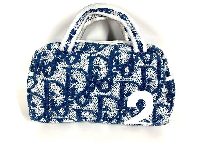 Christian Dior Dior Trotter Logo Handtasche