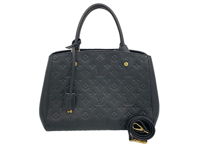 Louis Vuitton Monogram Empreinte Montaigne MM Handbag