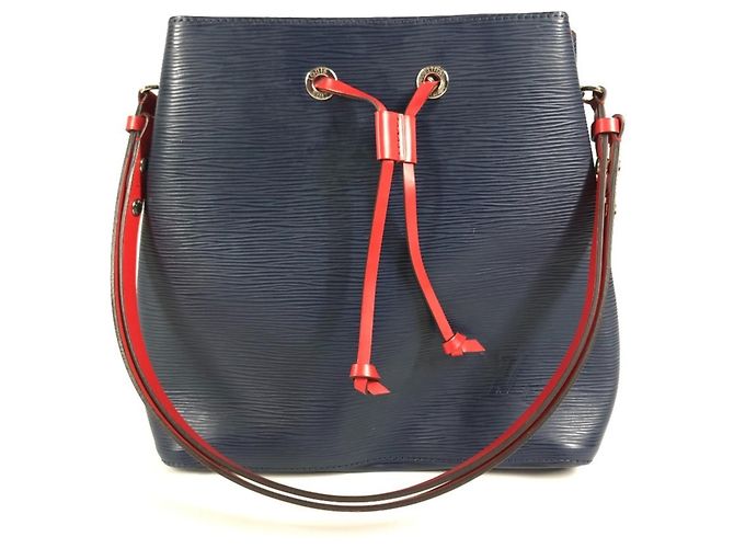 Néonoé Bolsa 2-Way Louis Vuitton Epi NeoNoe em Navy