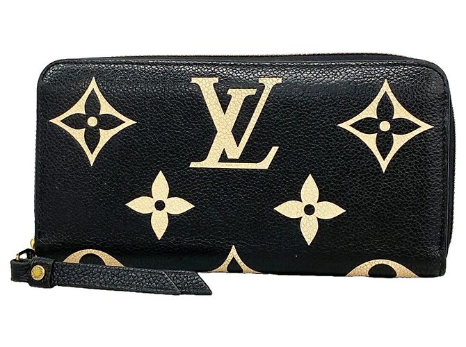 Louis Vuitton Monogram Empreinte Bicolor Zippy Wallet