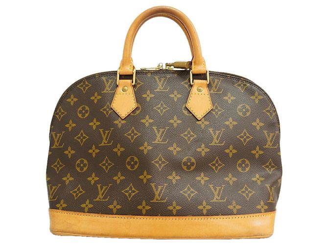 Sac à main Louis Vuitton Alma Monogram