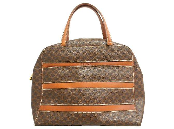 Céline Celine Macadam Brown Handtasche