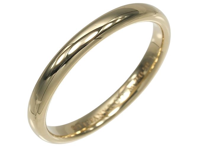 Tiffany & Co. Klassischer Ehering 18K Gelbgold EU 55