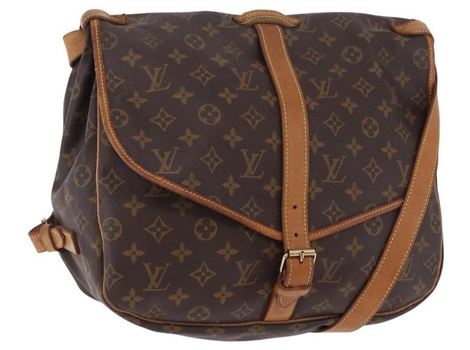 Louis Vuitton Saumur Monogram Canvas 35