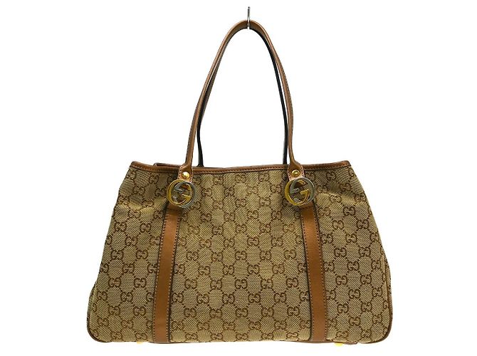 Gucci Twins GG Canvas with Leather Medium