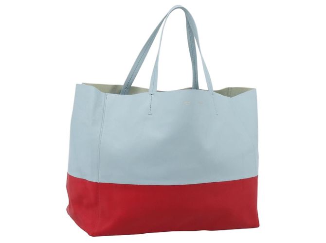 Céline Celine Horizontal Bi-Cabas Leather Large