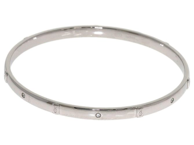 Pulsera de dijes de oro blanco de 18K y diamantes Harry Winston