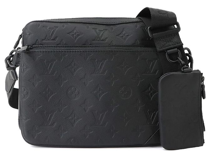 Borsa a tracolla Trio Monogram Shadow Louis Vuitton