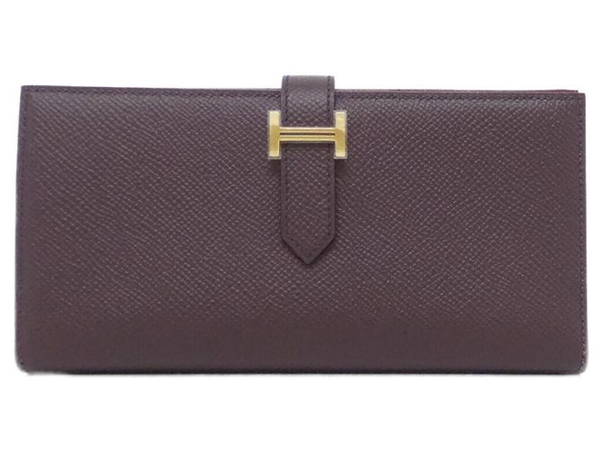 Hermès Hermes Bearn Soufflé Verso Wallet