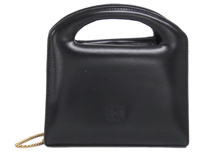 Loewe Handtasche aus schwarzem Leder