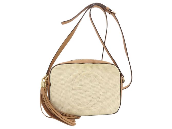 Borsa a tracolla Gucci Soho Canvas