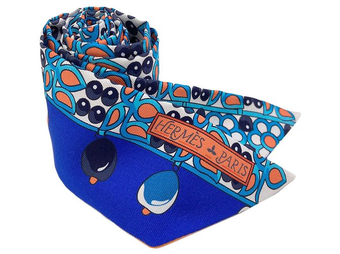 Hermès Lenço de seda Hermes Twilly