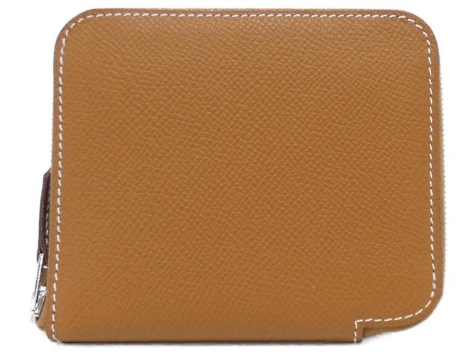 Hermès Cartera compacta de seda Hermes EN LIBERTE