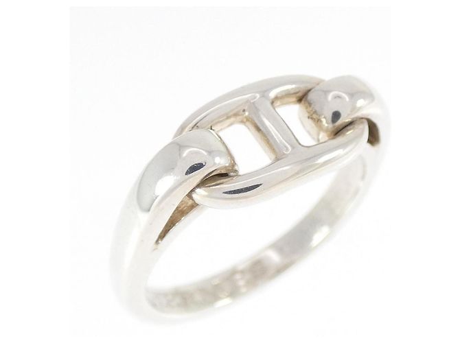 Hermès Hermes Silver 925 Band Ring