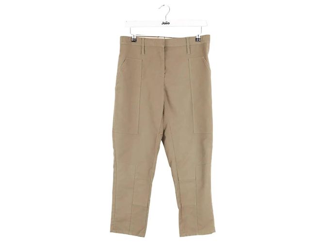 Céline Pantaloni dritti kaki
