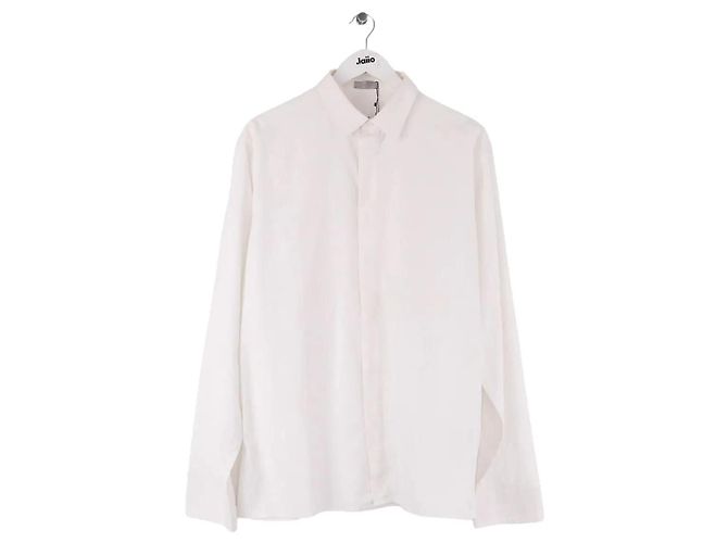 Camisa Dior Homem de algodão branca