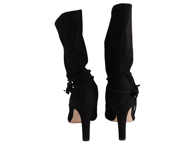 Botas Eliza Lk Bennett negras de ante