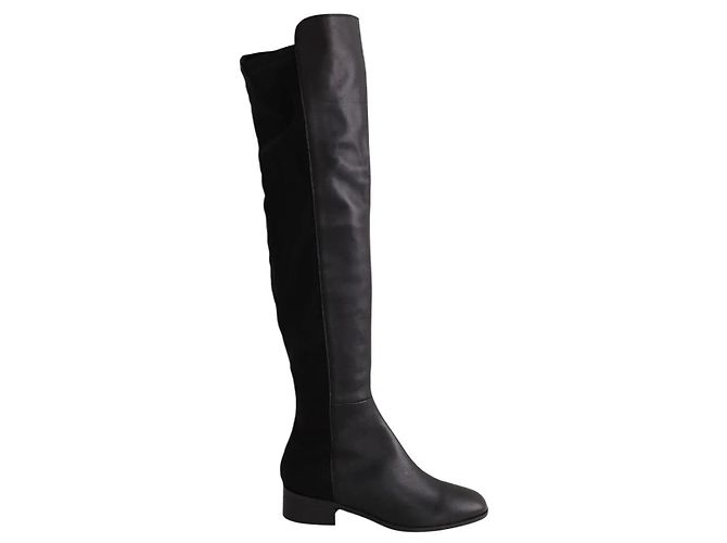 Lk Bennett Dukely Stiefel aus schwarzem Leder