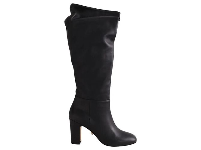 Lk Bennett Kristen black leather boots