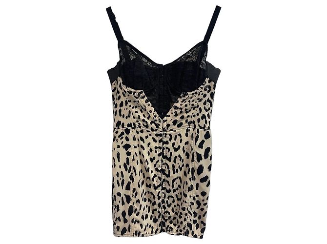 Robe Dolce & Gabbana léopard T.42