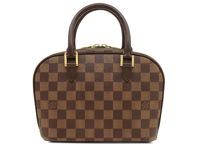 Sac à main Mini Sarria Louis Vuitton Damier Ebene Marron