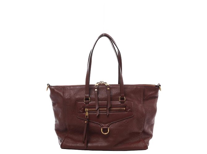 Bolsa Louis Vuitton Lumineuse PM Monogram Empreinte em Brown M94046