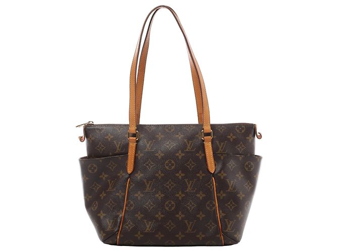 Borsa a tracolla Louis Vuitton Totally PM Monogram Canvas in marrone M56688