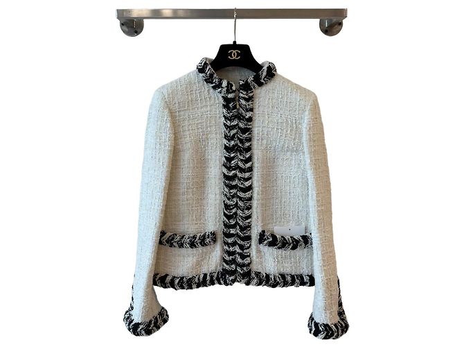 Giacca Chanel in tweed taglia 38