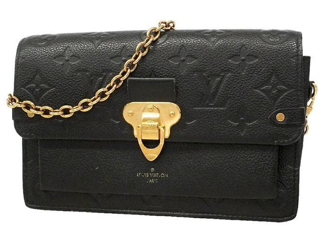 Louis Vuitton Monogram Empreinte Portefeuille Vavin Noir