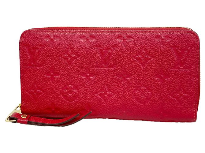 Louis Vuitton Monogram Empreinte Zippy Wallet
