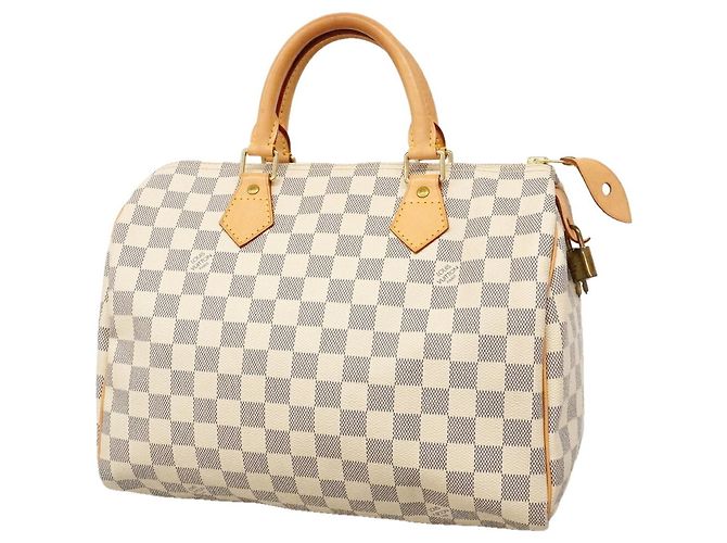 Bolsa Louis Vuitton Damier Azur Speedy 30
