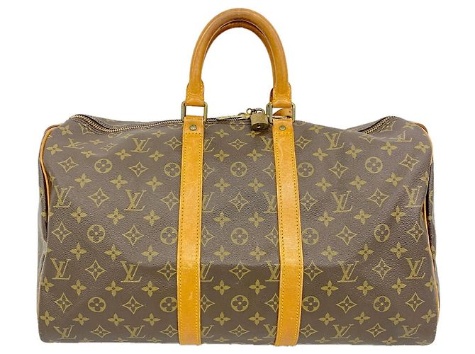 Louis Vuitton Monogram Keepall 45 Boston Tasche