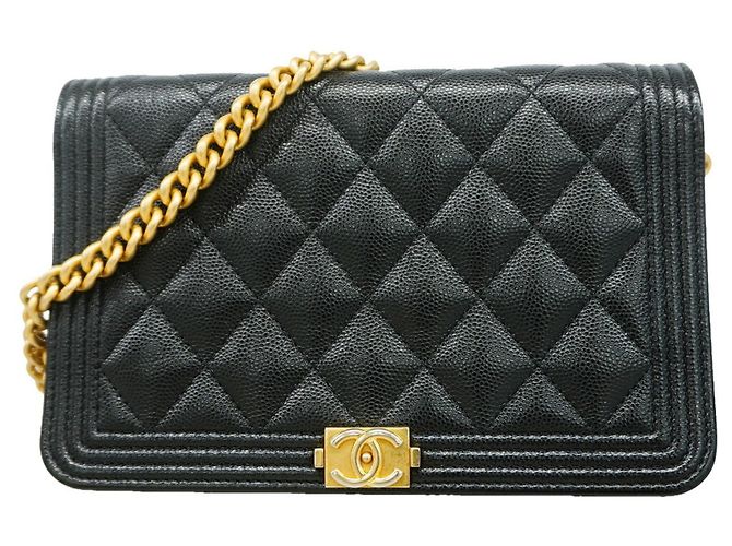 Chanel Boy Chain Shoulder Wallet