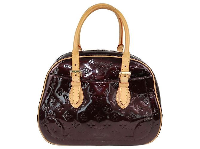 Borsa Louis Vuitton Amarante Monogram Vernis Summit Drive Bag