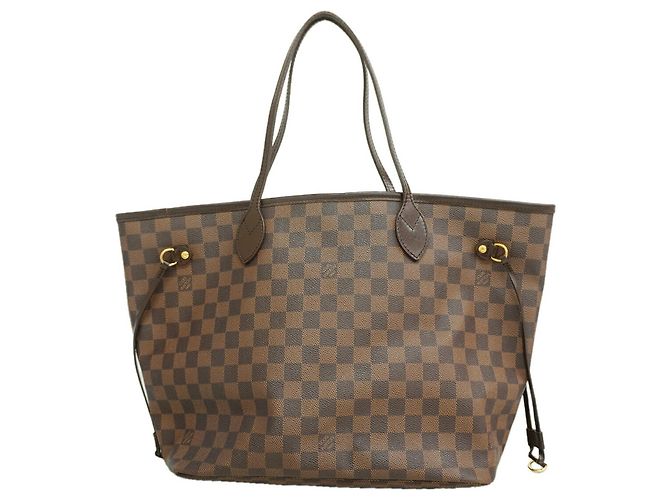 Saco Tote Louis Vuitton Damier Neverfull MM N51105 Ebene