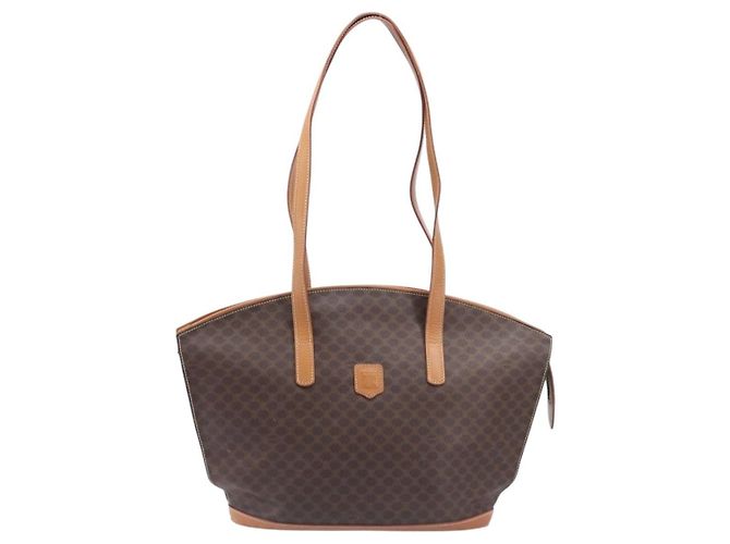 Céline Celine Macadam Canvas and leather