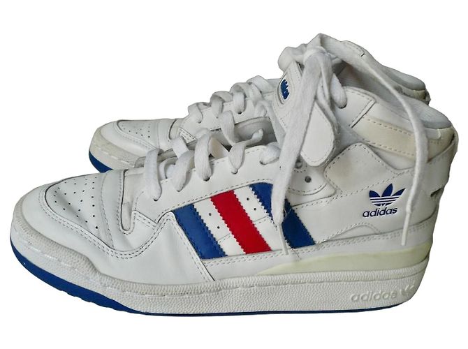 Adidas Forum Mid G50932 Sneakers Brancos Homem