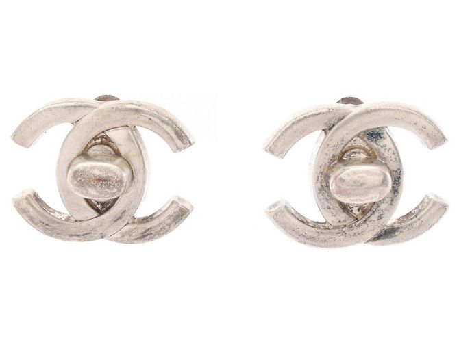 Orecchini a clip Chanel Coco Mark Turnlock Motif